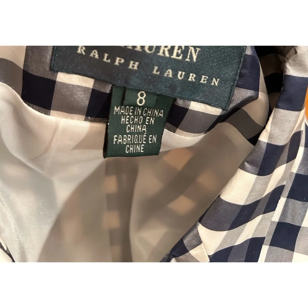 Lauren by Ralph Lauren silk jacket size 8 NWT - Picture 6 of 7
